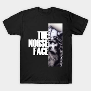 The Norse Face 4 - Viking Warrior Face T-Shirt T-Shirt